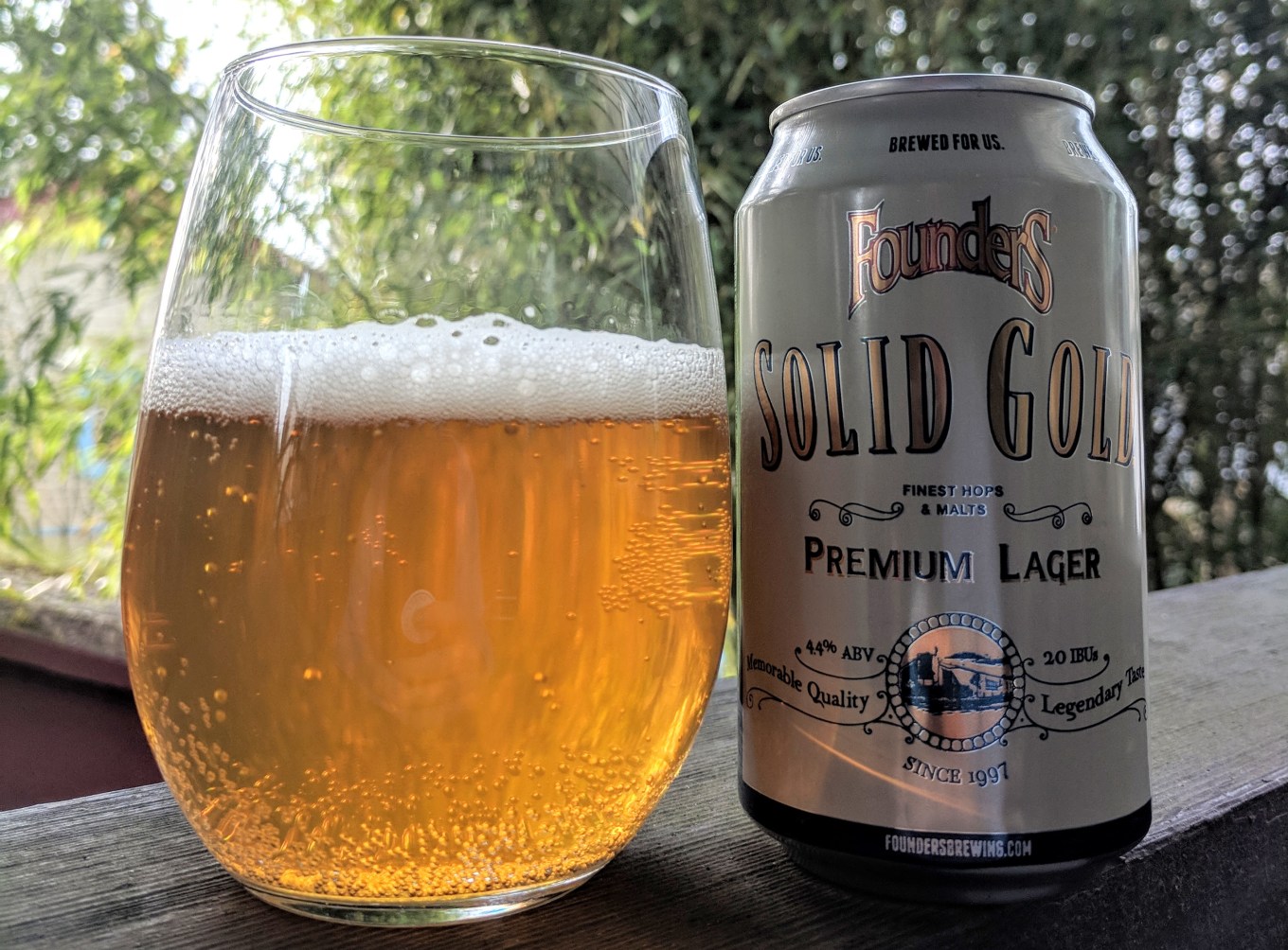 Founders Brewing Solid Gold Premium Lager