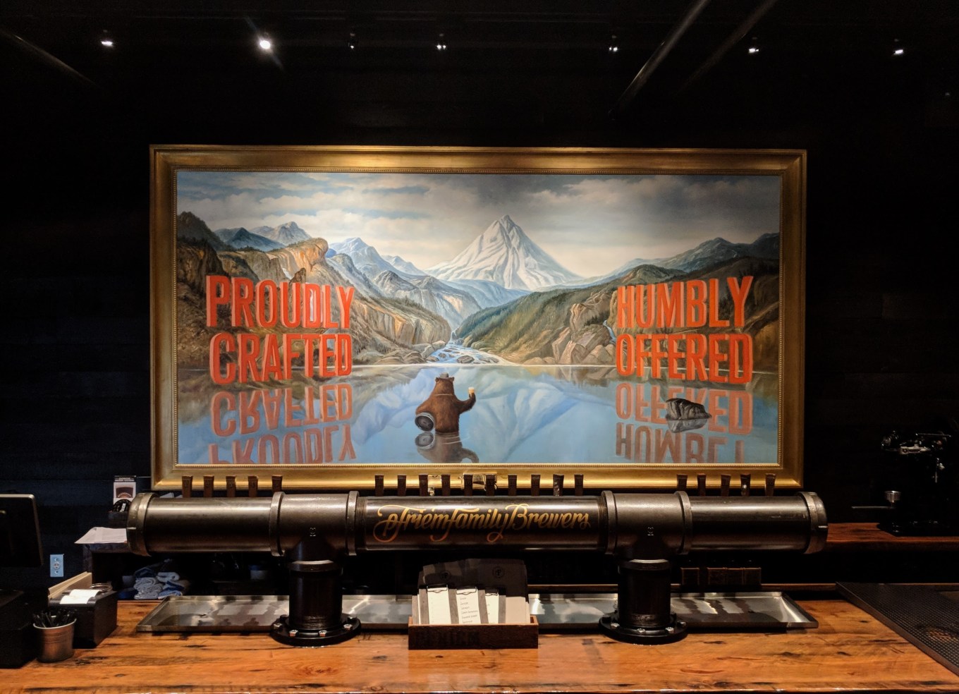 pfriem family brewers side bar proudly crafted humbly offered