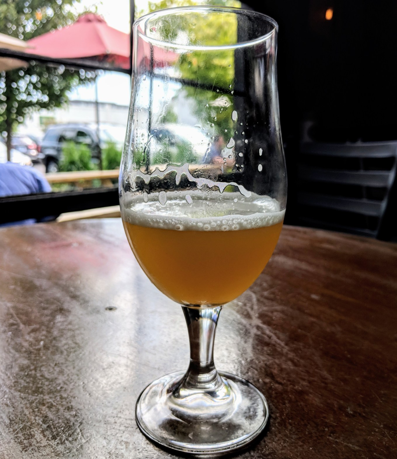 Culmination Brut IPA with Peaches