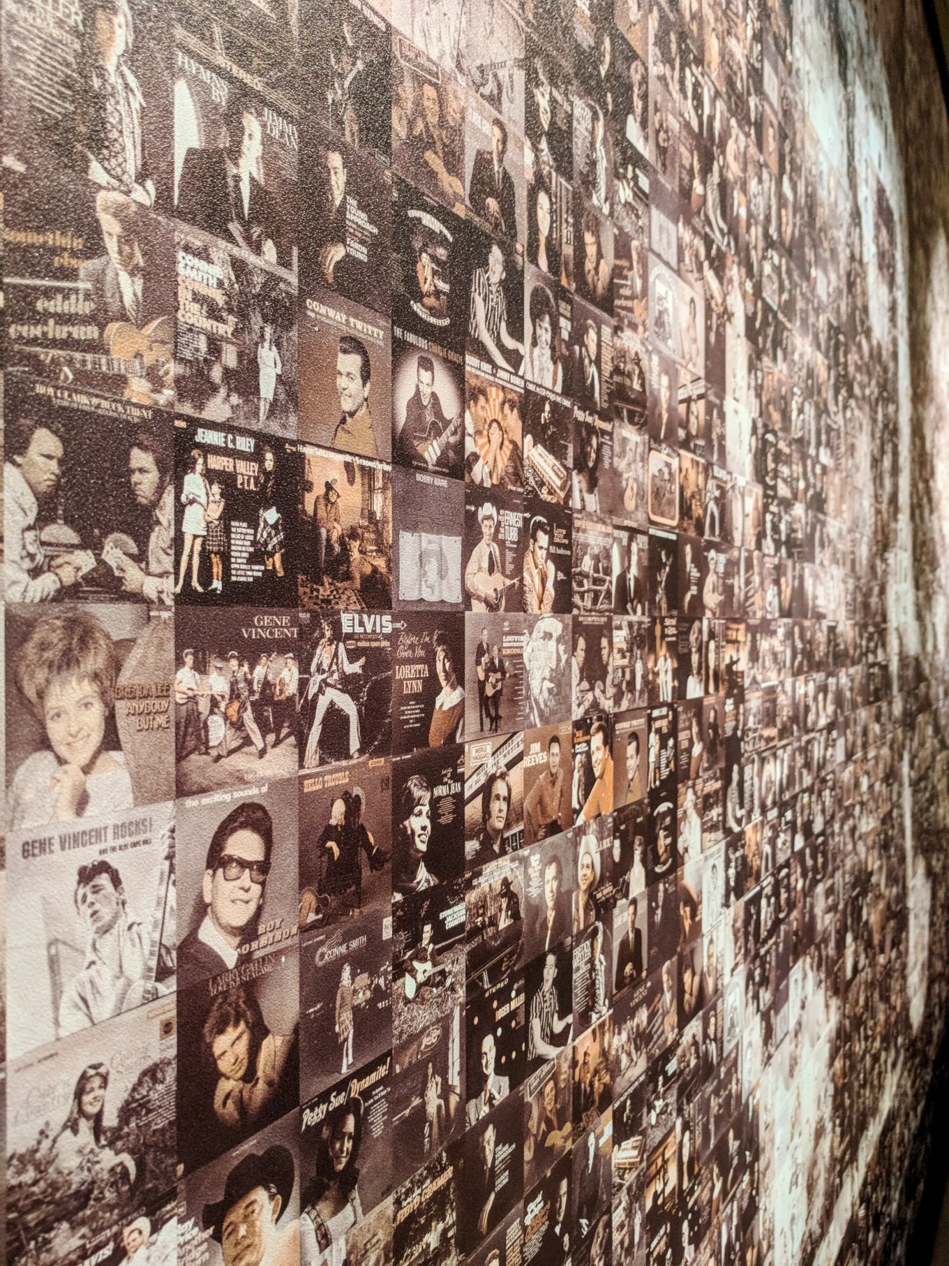 Hank Williams Mosaic detail Nashville CBC 2018