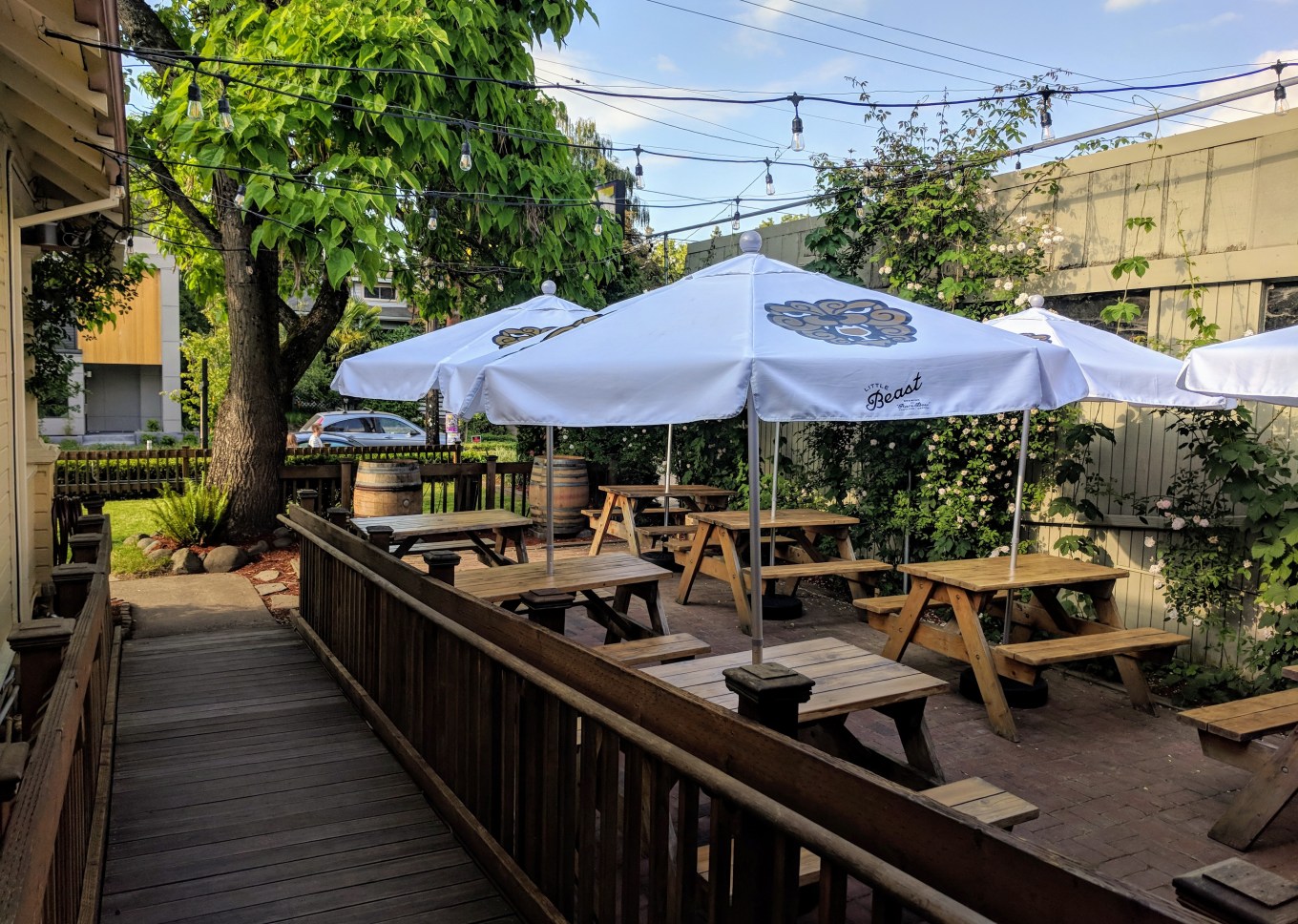 Little Beast Beer Garden Umbrellas