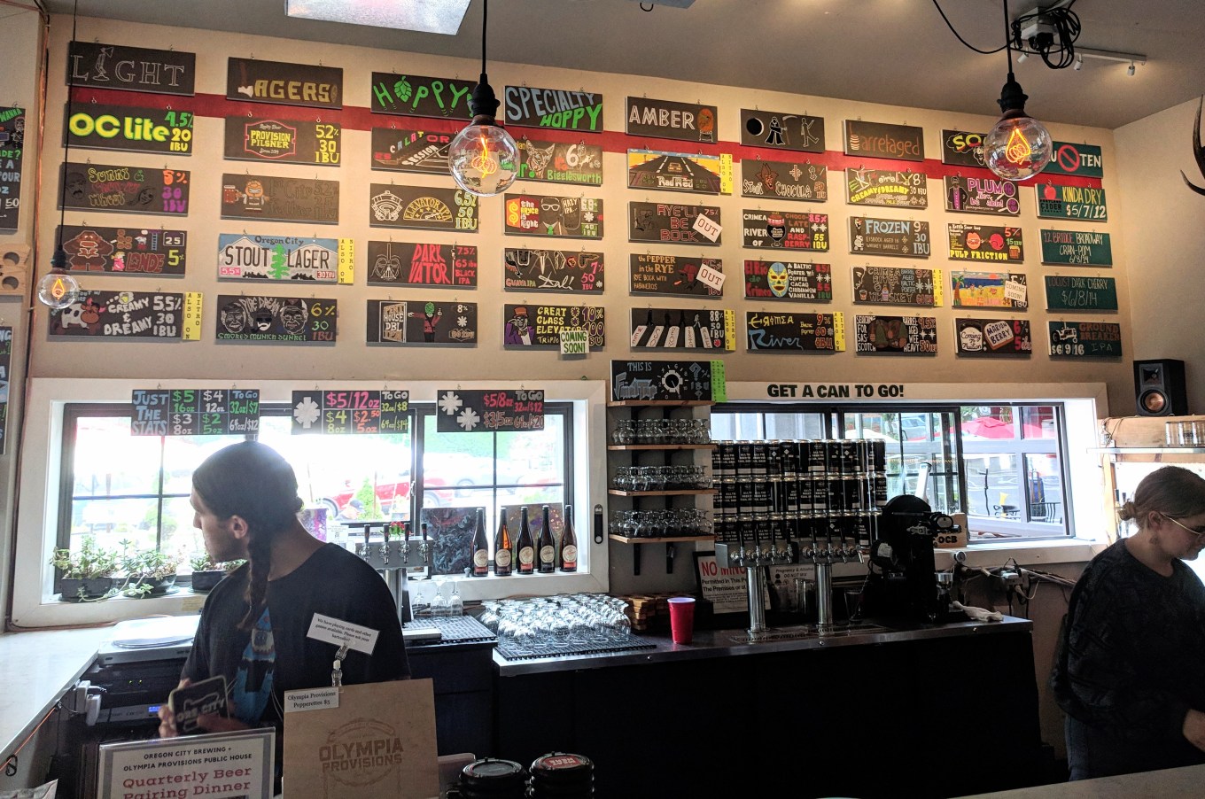 Oregon City Brewing Tap List