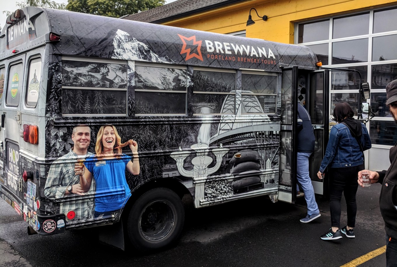 Brewvana Bus Hopworks Urban Brewery Portland Tourism