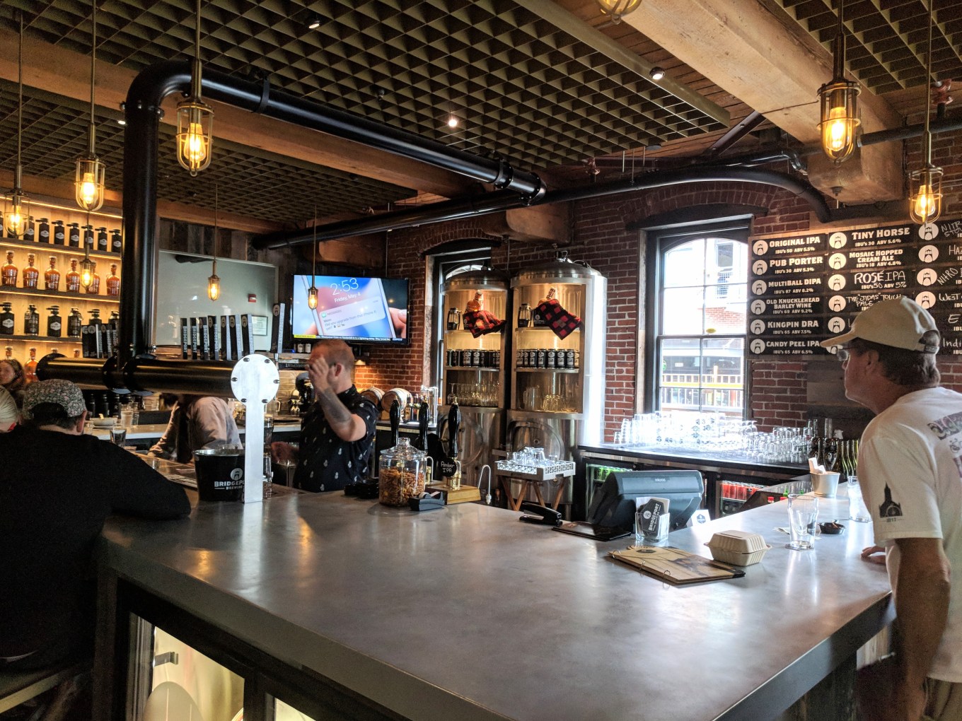 BREWVANA Tour BridgePort Brewing Taproom Portland Tourism