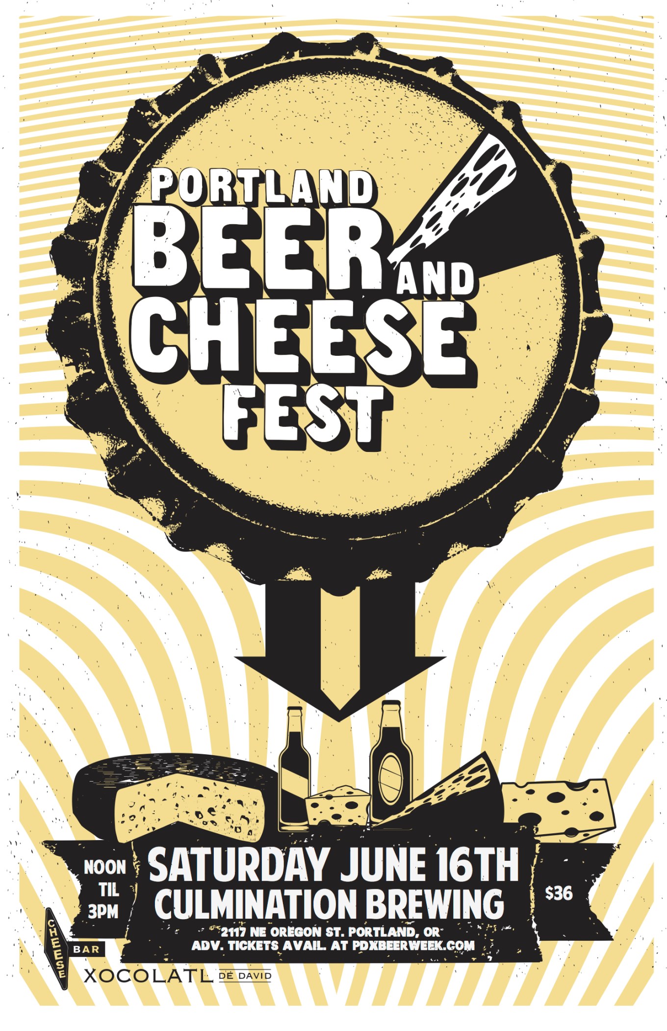 PDX Beer Week Beer and Cheese Festival 2018