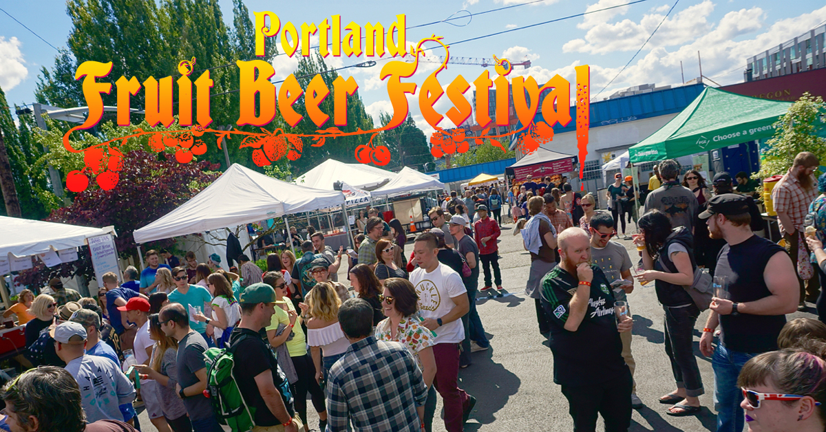 PDX Beer Week Portland Fruit Beer Fest Banner