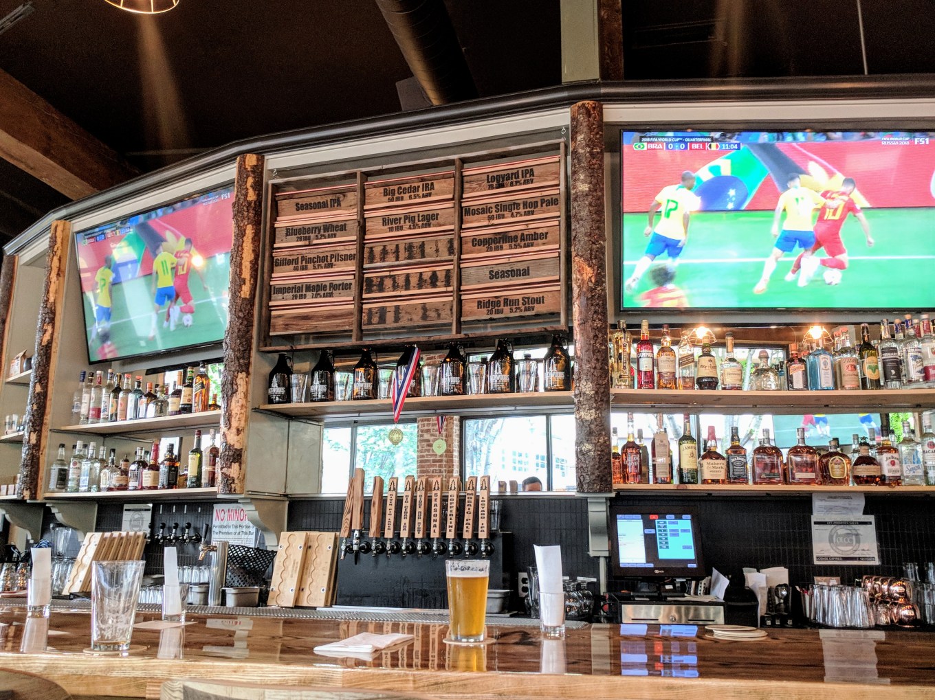 Backwoods Brweing in the Pearl District Portland Oregon