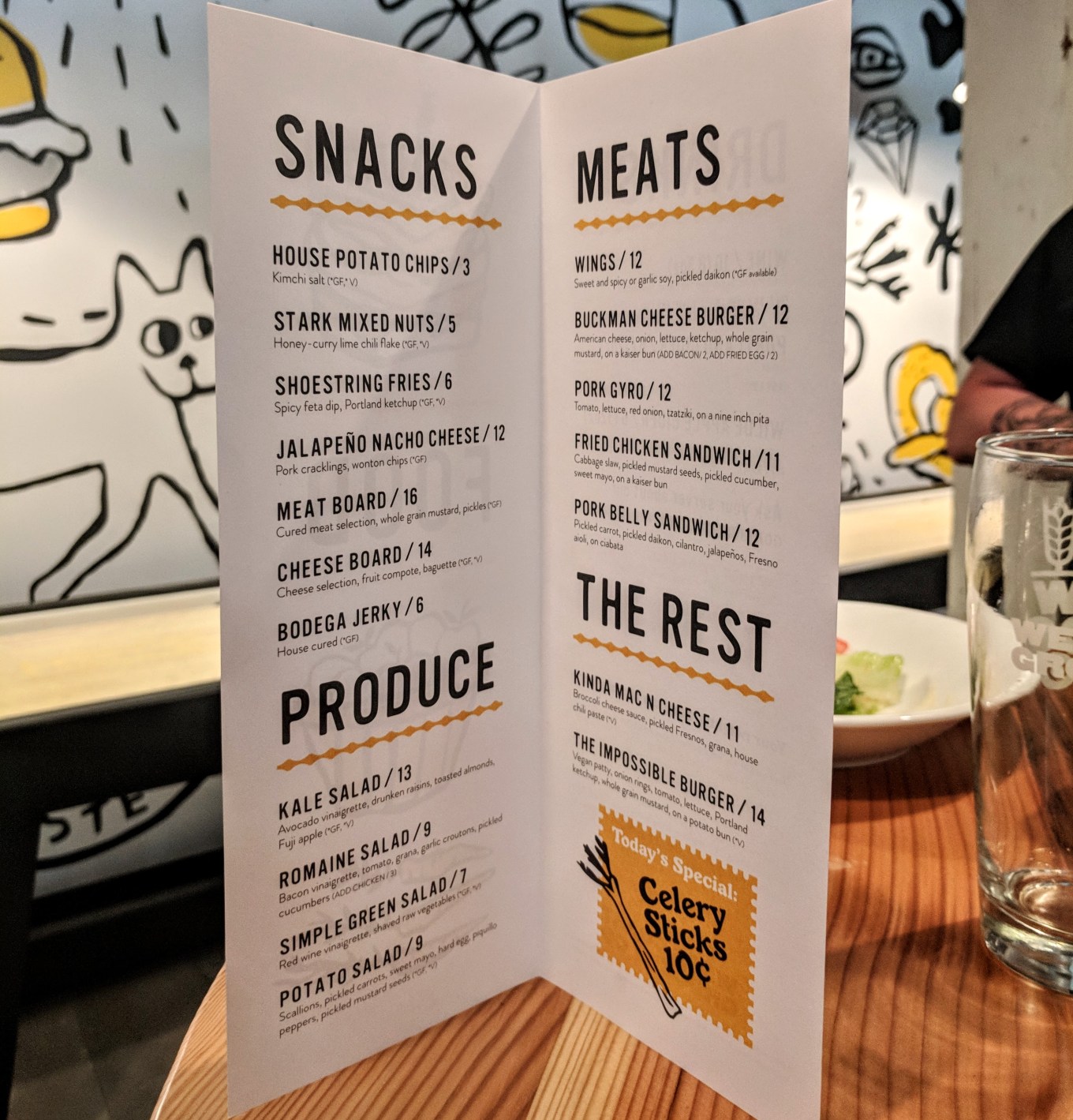 West Coast Grocery Co Menu Portland Oregon