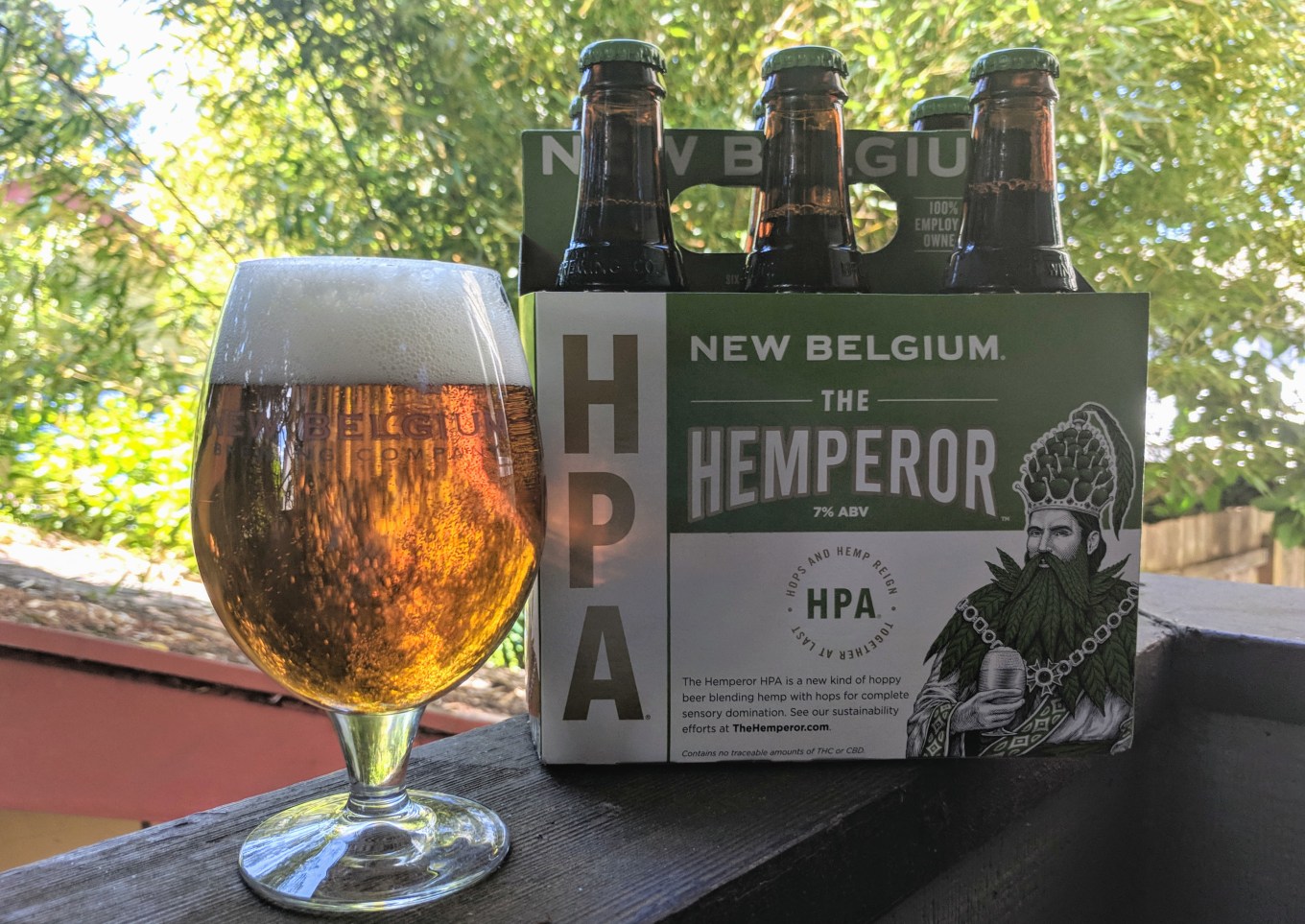 New Belgium The Hemperor HPA CBD Craft Beer