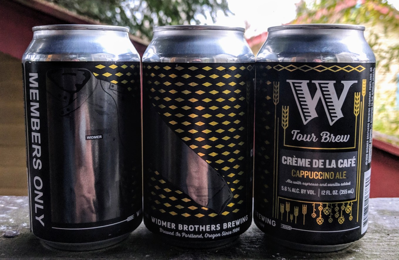 Creme de la Cafe Widmer Brothers Members Only Portland Oregon