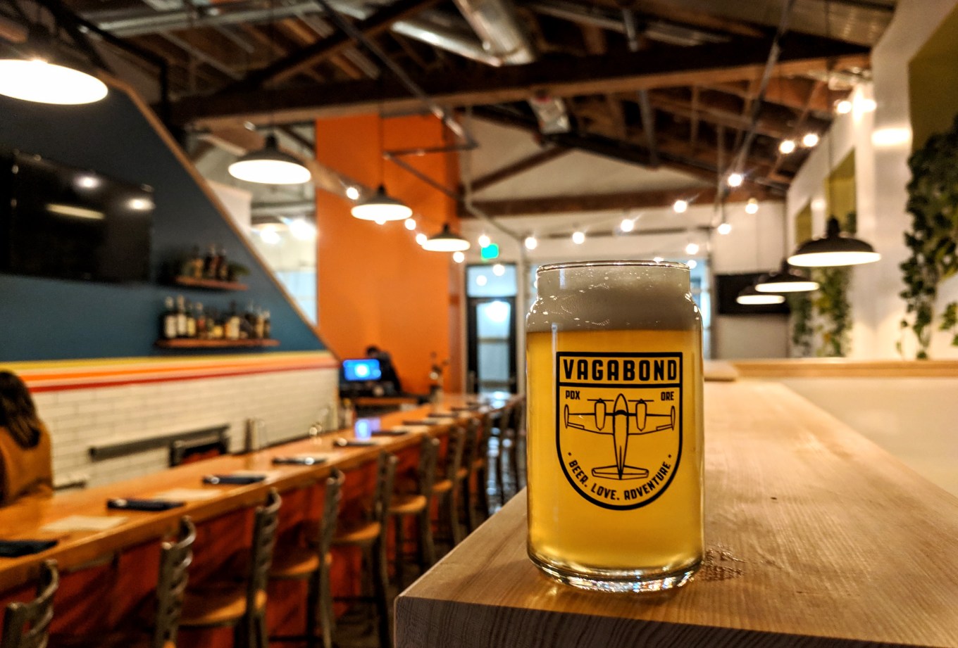 Vagabond Brewing PDX Victory Pilsner Brewpub Craft Beer