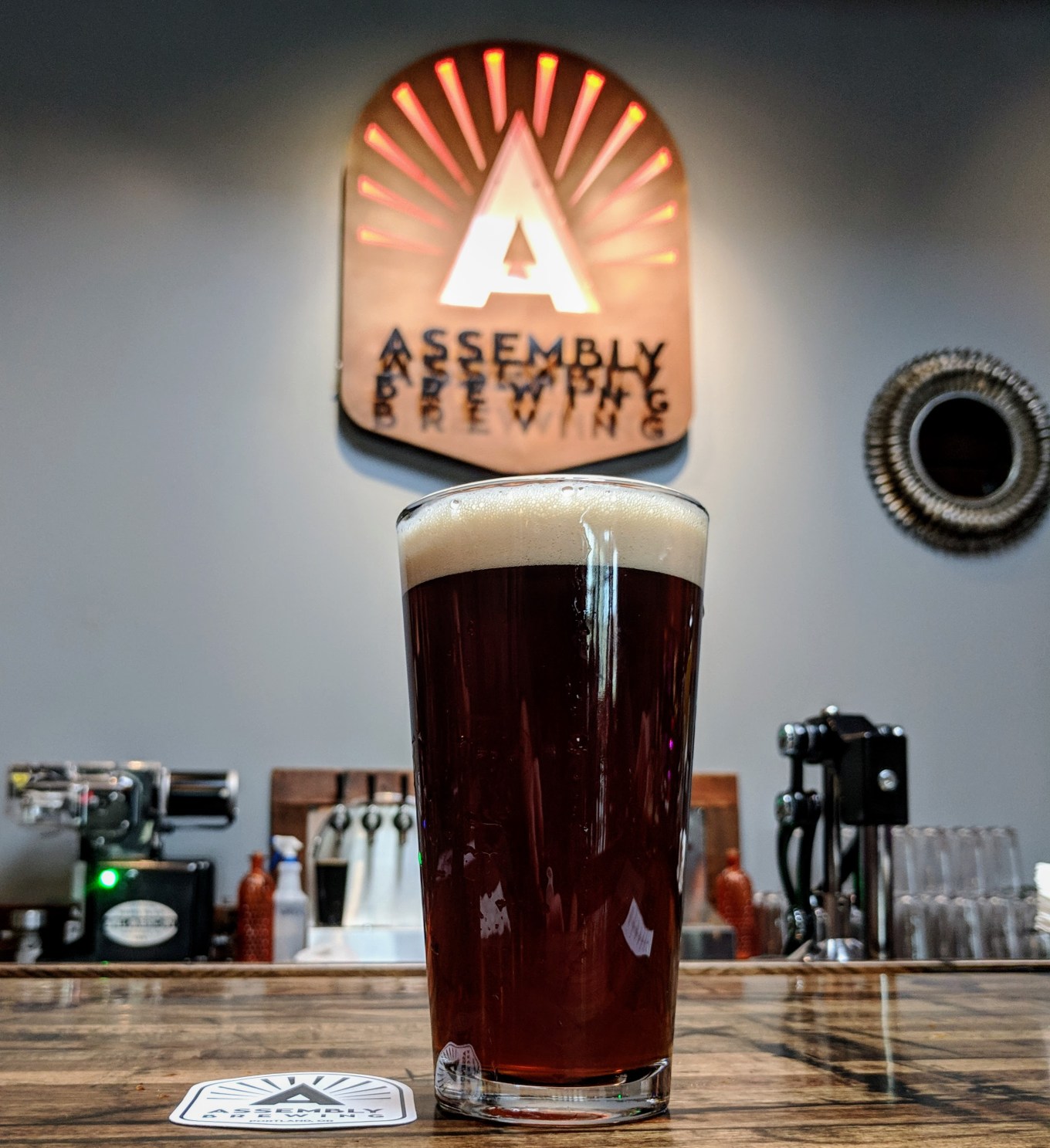 Assembly Brewing Amber Ale Portland Oregon