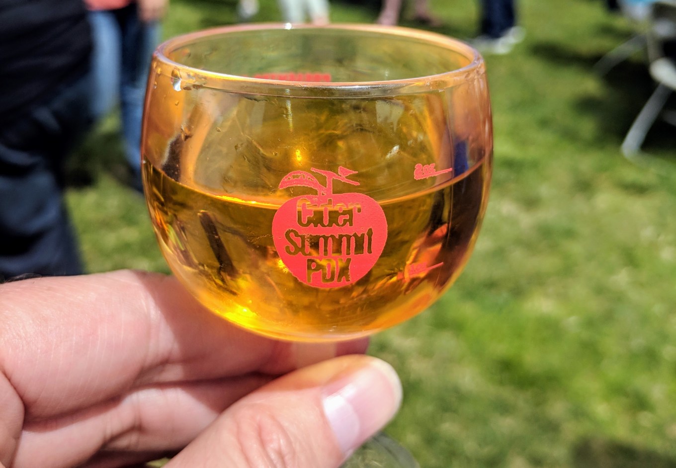 Cider Summit 2018 Taster Glass The Fields Park Portland Oregon Cider Week