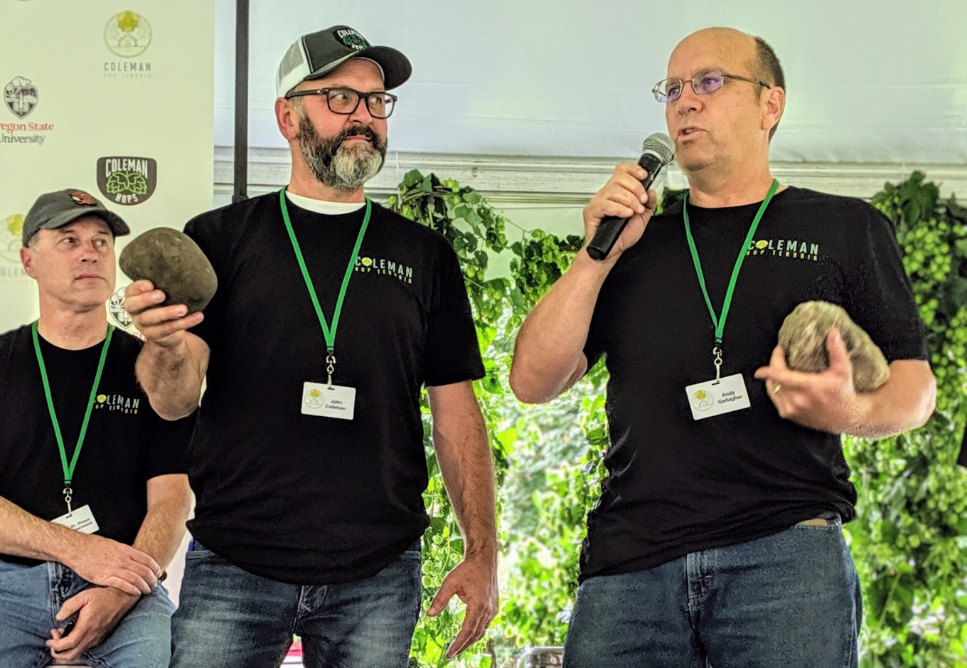 John Coleman Andy Gallagher Coleman Agriculture Red Hill Soils Hop Terroir