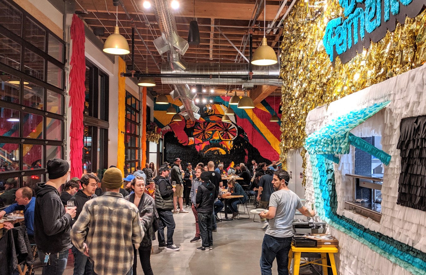 Modern Times PDX Belmont Fermentorium Expansion - Main Space Macho Man