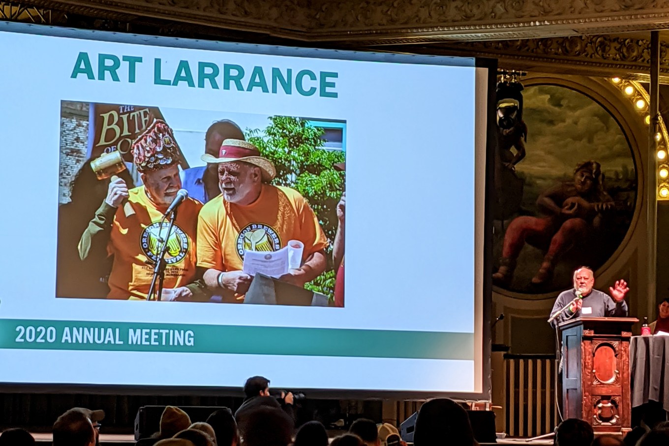 Art Larrance Retires - Oregon Brewers Guild Annual Meeting 2020